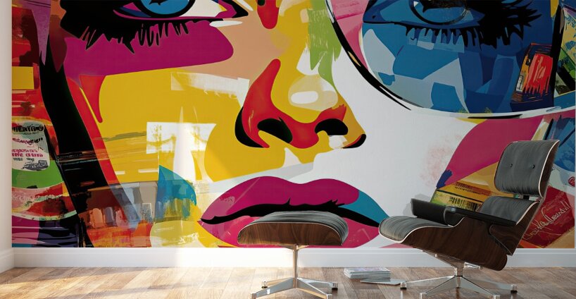 Chromatic Muse K29J3H 48 Wall Murals