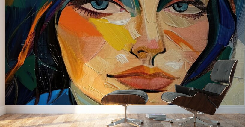 Chromatic Muse K82D3N 58 Wall Murals