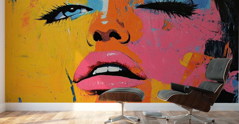 Chromatic Muse K82P3N 58 Wall Murals