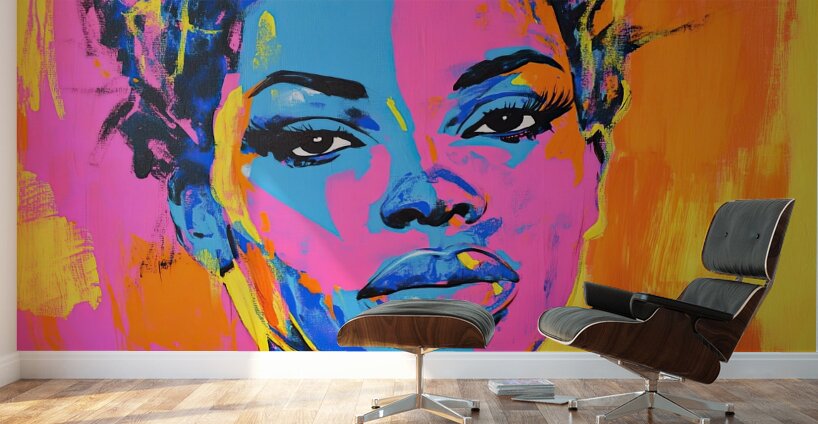 Chromatic Muse N92E4H 60 Wall Murals