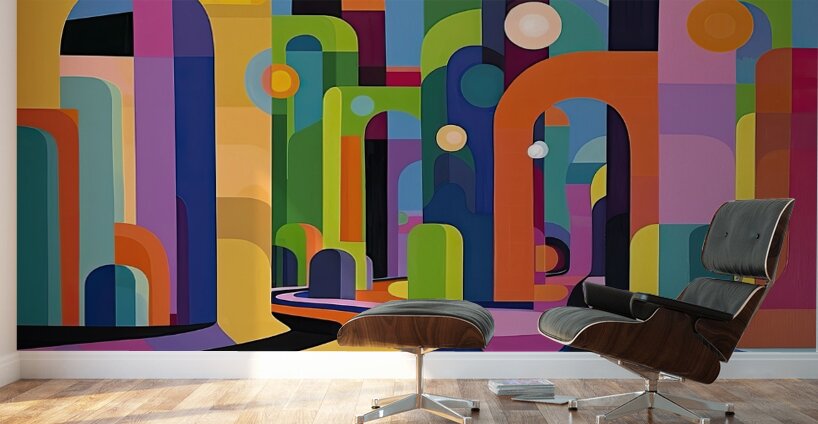 Chromatic Passage 79D3N2 60 Wall Murals