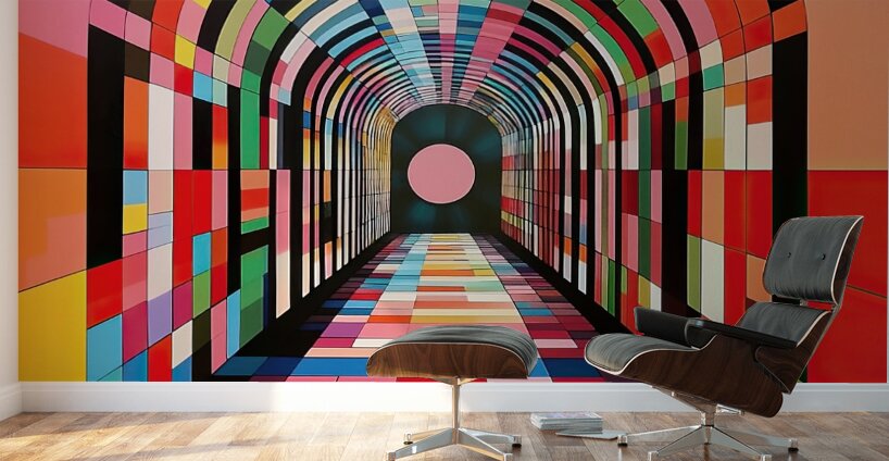 Chromatic Passage 7H9N2Z 57 Wall Murals