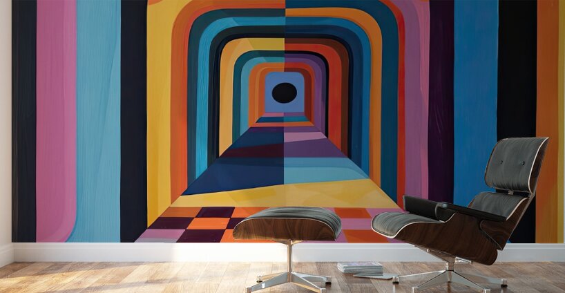 Chromatic Passage 7H9N2Z 64 Wall Murals