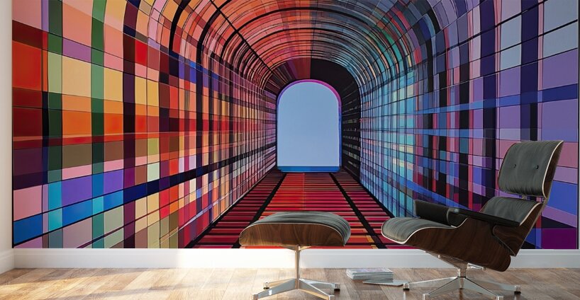 Chromatic Passage H92N3Z 65 Wall Murals