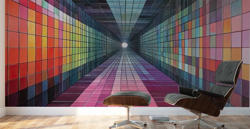 Chromatic Passage N92H3P 62 Wall Murals