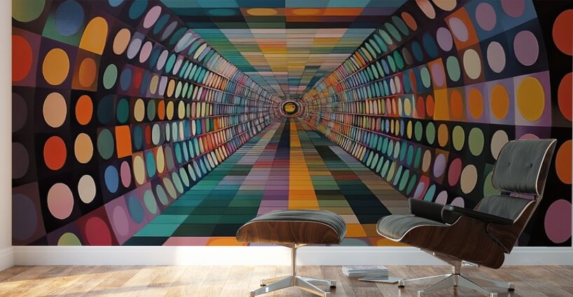 Chromatic Passage N92H7P 60 Wall Murals