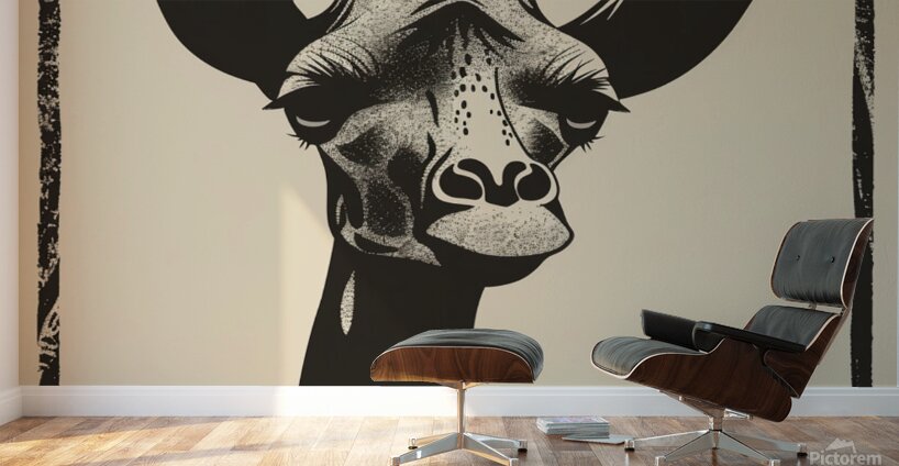 Giraffe 1 Wall Murals
