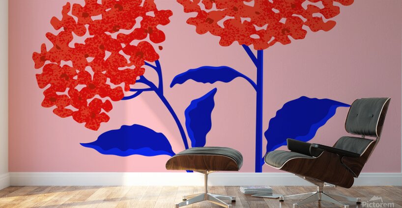 Orange Blossoms Wall Murals