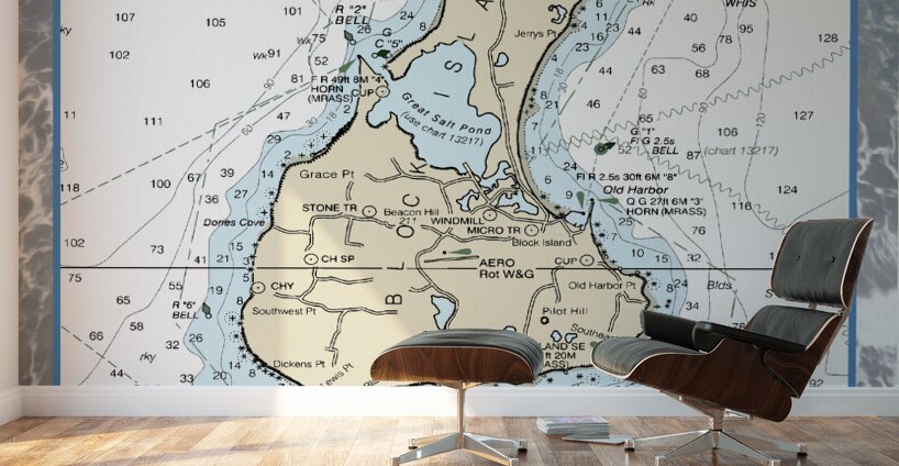 Block Island RI II Wall Murals
