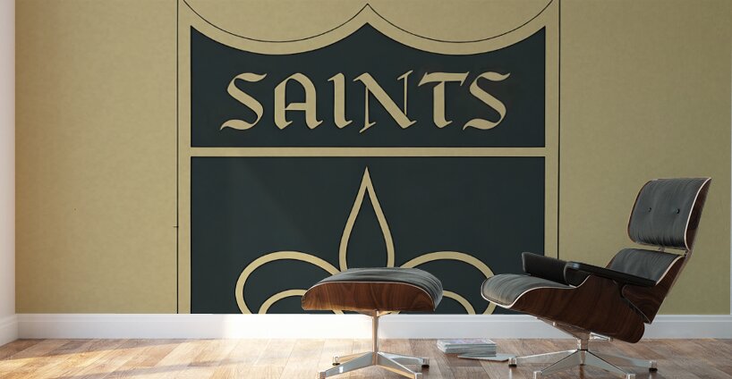 1967 NFL Newest Team New Orleans Saints Wall Murals