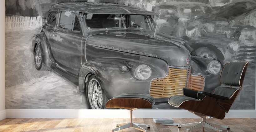1940 Chevrolet Master Deluxe Town Sedan X100 1 Wall Murals