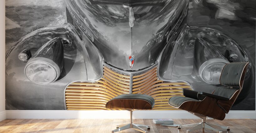 1940 Chevrolet Master Deluxe Town Sedan X100 4 Wall Murals