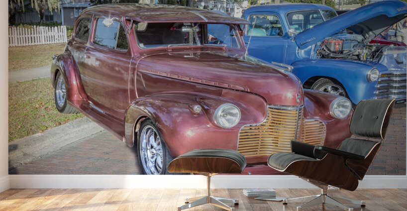 1940 Chevrolet Master Deluxe Town Sedan X100 11 Wall Murals