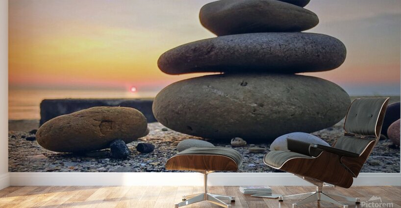Zen Rocks Wall Murals