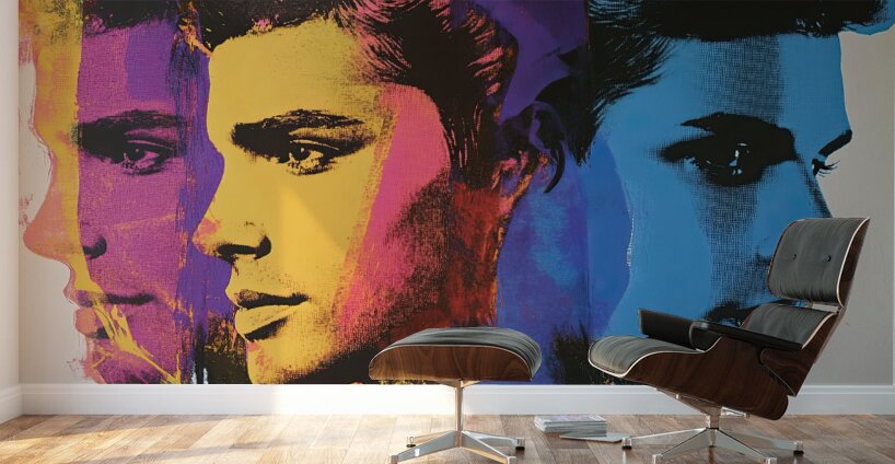 Chromatic Reflections J7HNP2 60 Wall Murals