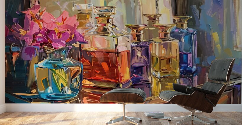 Chromatic Reflections H2N9P2 65 Wall Murals