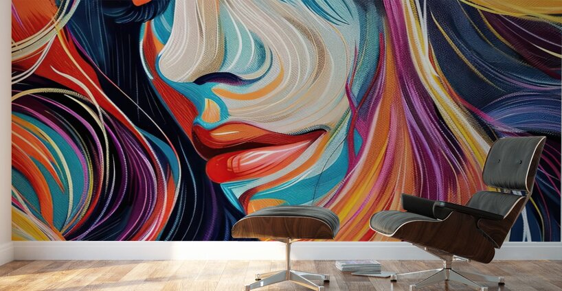 Chromatic Reverie 7H29P4 48 Wall Murals