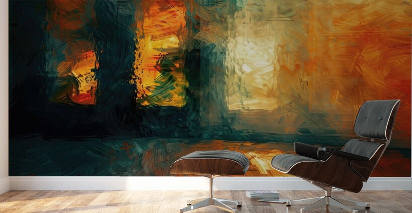 Chromatic Resonance H92N5Z 48 Wall Murals
