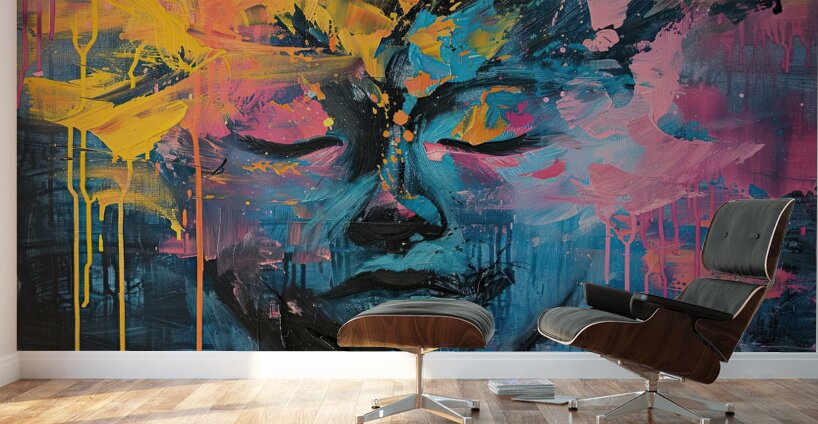Chromatic Reverie K29H7N 58 Wall Murals
