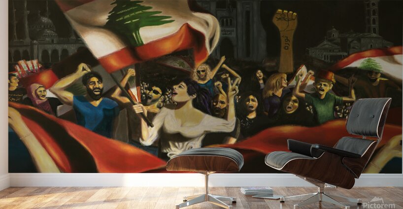 Awakening Leading The People - L Eveil guidant le peuple Wall Murals
