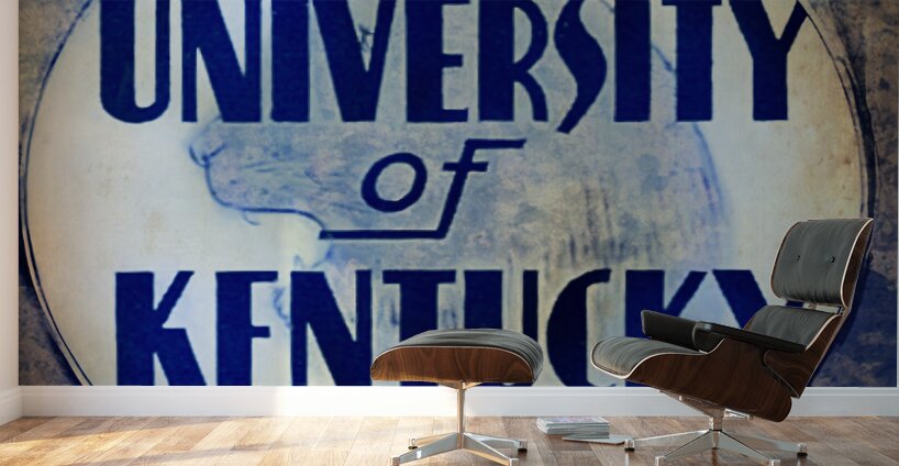 Vintage Kentucky Wildcats Art Remix Wall Murals