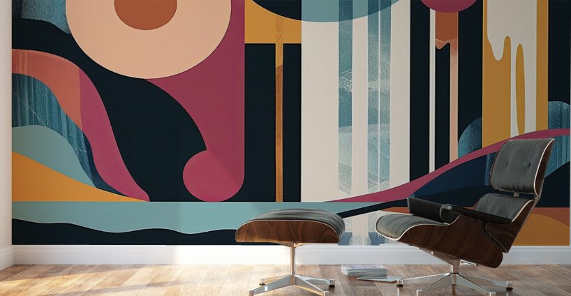 Chromatic Rhapsody 29H3N4 52 Wall Murals