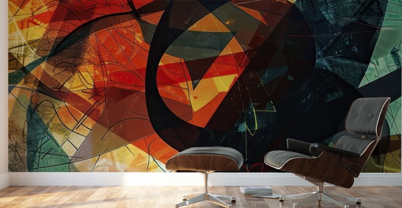 Chromatic Rhapsody 29H7N 55 Wall Murals