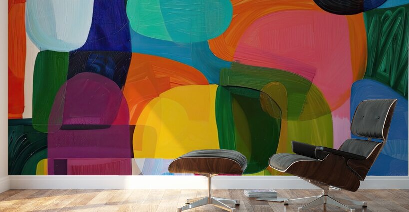 Chromatic Rhapsody 29HJ8N 58 Wall Murals