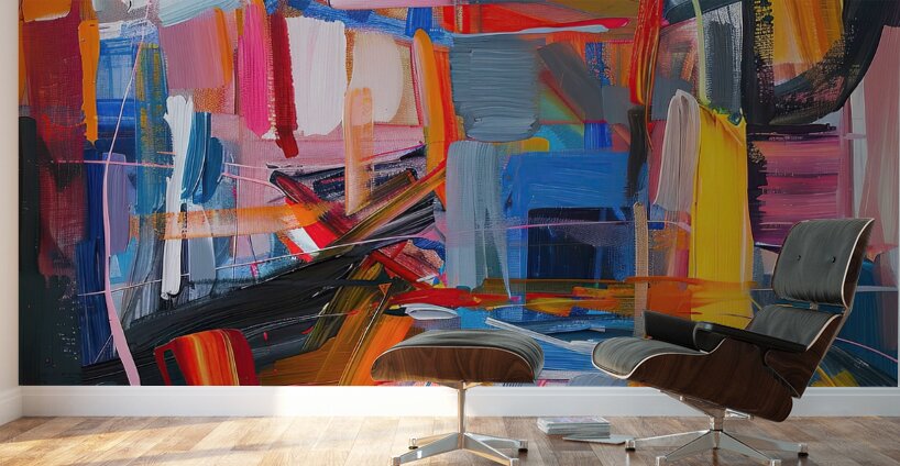 Chromatic Rhapsody 2J9P3H 48 Wall Murals