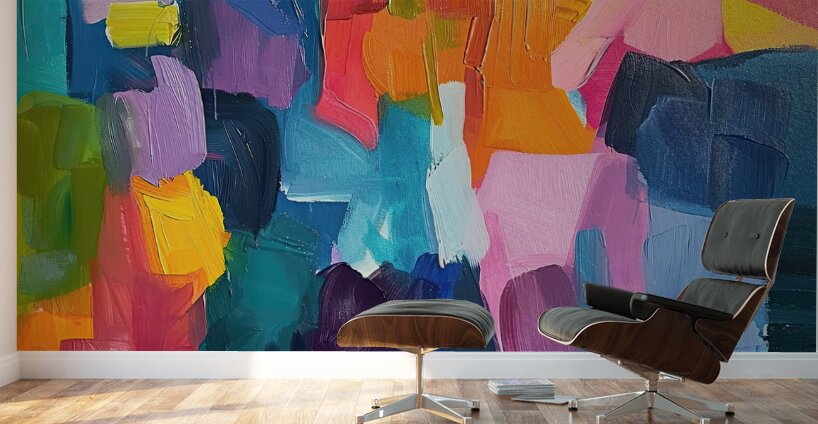 Chromatic Rhapsody 2P3H9N 50 Wall Murals