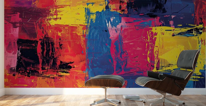 Chromatic Rhapsody 2P3H7N 48 Wall Murals
