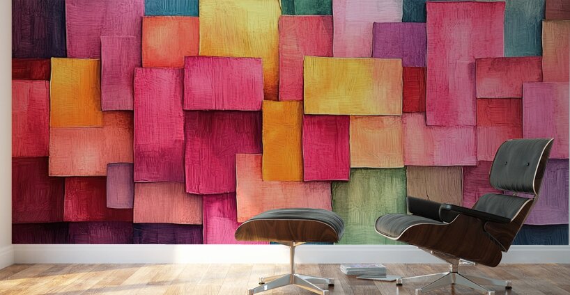Chromatic Rhapsody 2P3H9N 53 Wall Murals