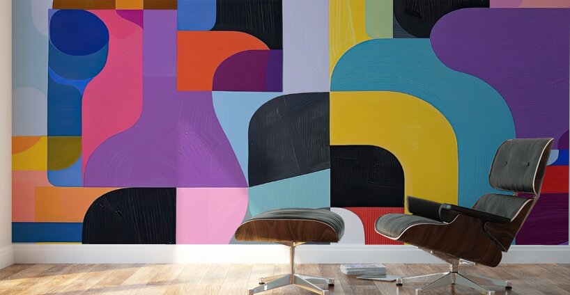 Chromatic Rhapsody 42B9HJ 55 Wall Murals