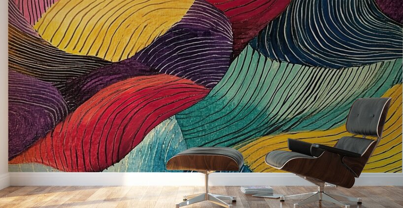 Chromatic Rhapsody 7B9H2N 57 Wall Murals