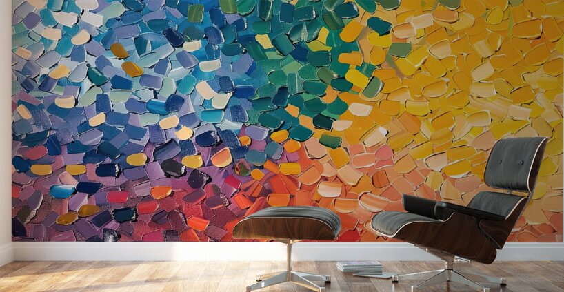 Chromatic Rhapsody 7H3N2P 58 Wall Murals