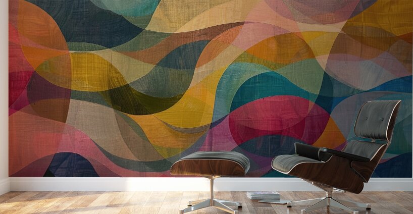 Chromatic Rhapsody 7P3H2N 56 Wall Murals
