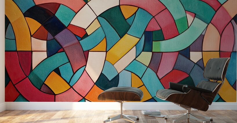 Chromatic Rhapsody 7P3H2N 64 Wall Murals