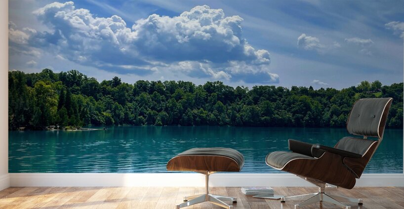 Ethereal Fire Rainbow Wall Murals