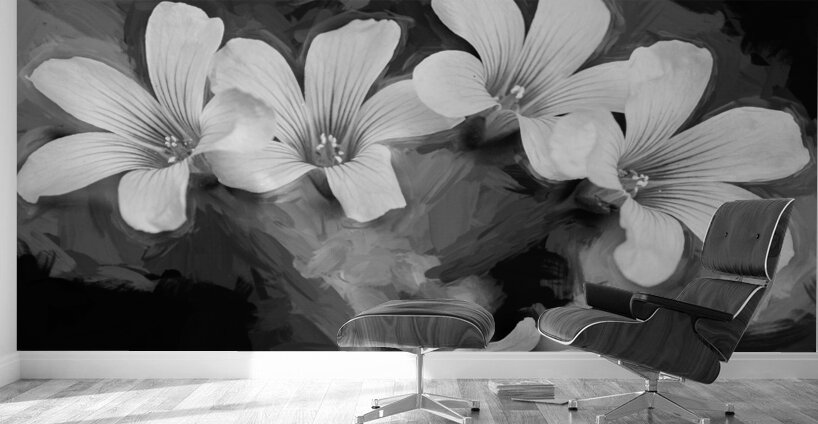 Oxalis Purple Flowers Violacea X100 2 Wall Murals