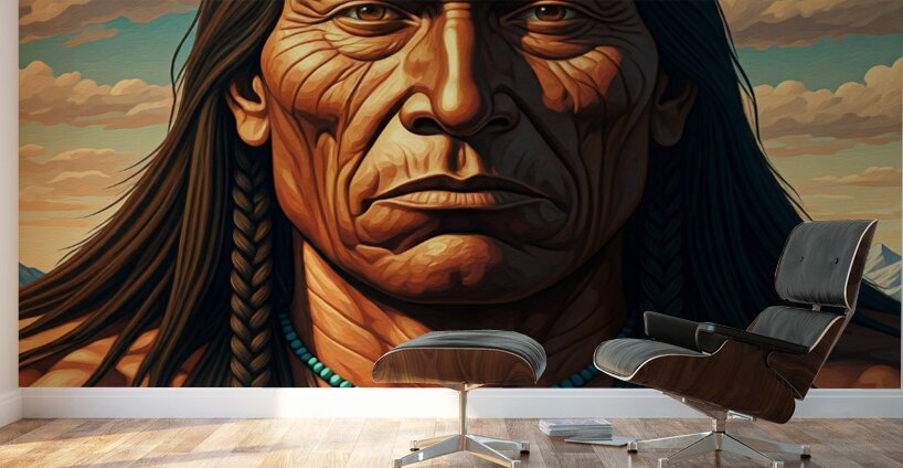 naǂmuq¢in becomes the Rocky Mountains Wall Murals