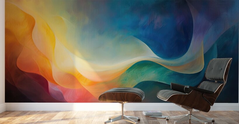 Chromatic Rhapsody Flow H3N5P2 55 Wall Murals