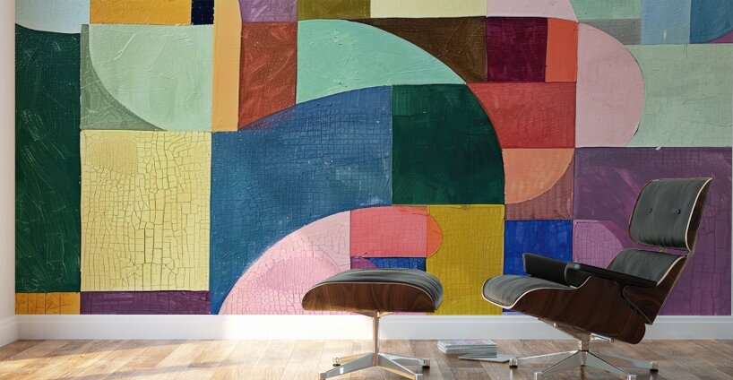Chromatic Rhapsody H2N3P9 48 Wall Murals