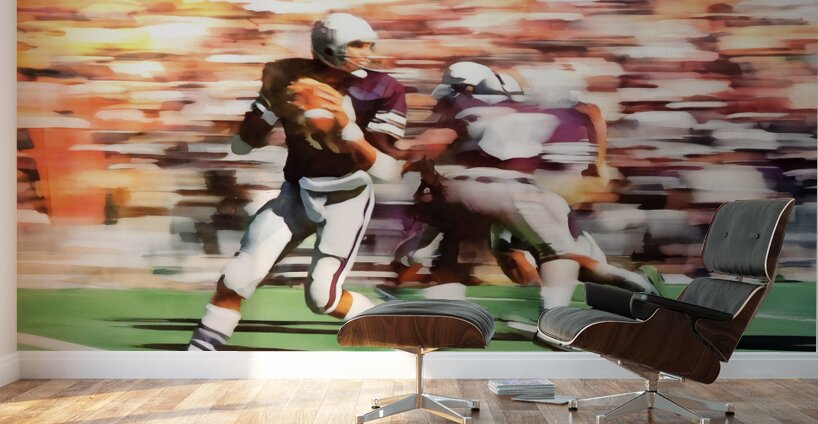 1978 Kansas State Wildcats Football Art Wall Murals