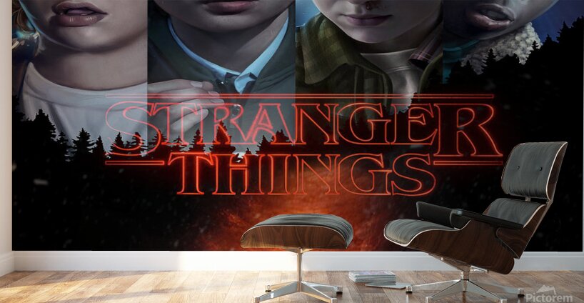 Stranger Things Wall Murals