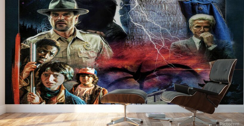 Stranger Things Wall Murals