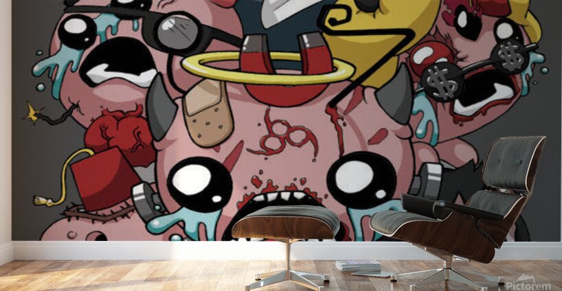 the binding of isaac Wall Murals