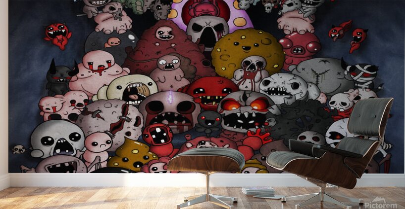 the binding of isaac Wall Murals