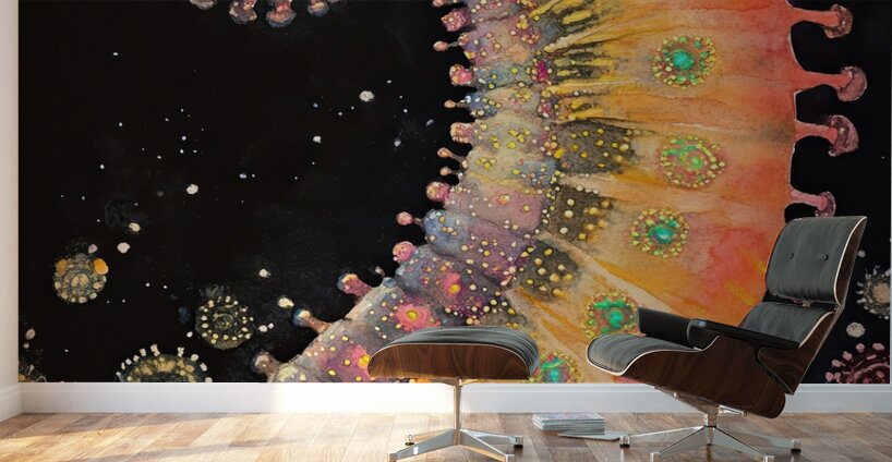 Cosmic Serpent Dance H29N3Z 62 Wall Murals