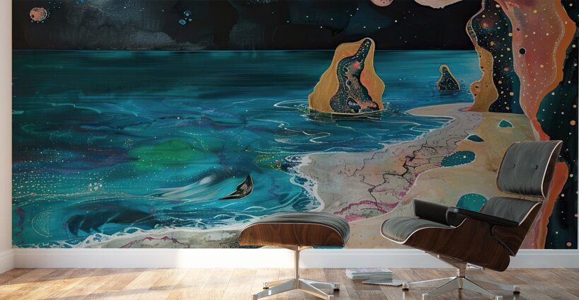 Cosmic Shoreline 7H29P4 49 Wall Murals