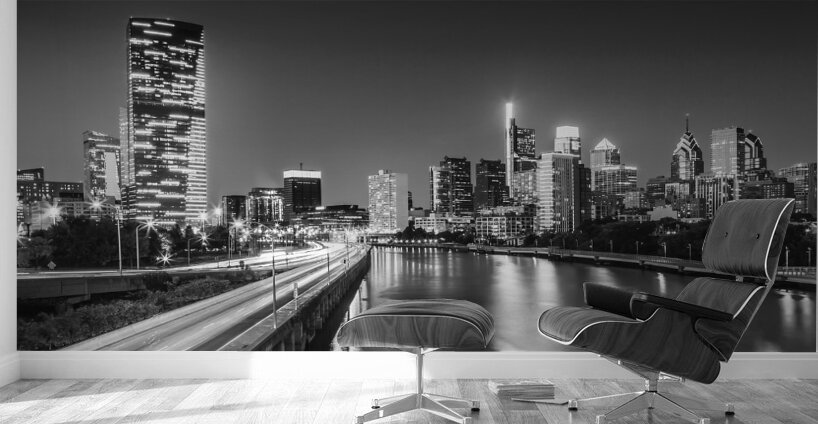 Dynamic Philadelphia | Monochrome Wall Murals